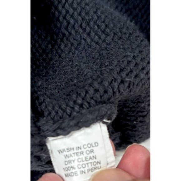 Chatham T Sweater Boys 2T Pirate 100% Cotton Black Rolled Neck - Picture 5 of 6